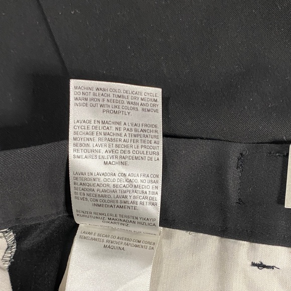 Dockers Men's Black Comfort Khaki Pleated Cuffed Relaxed Fit Pants 38x32 NWT - Picture 15 of 16